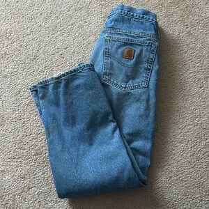 Carhartt Men’s 31x30 Flannel-Lined Jeans Relaxed Fit